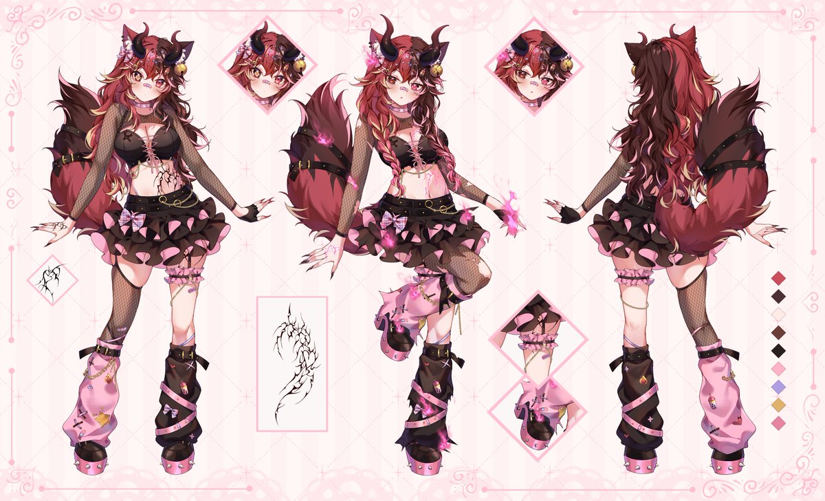 Artsy | 🍓Demonic Boba Cat Vtuber🧋 tweet media