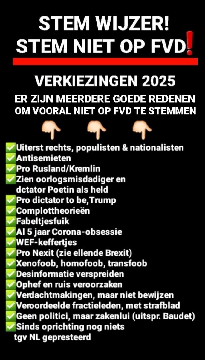 BENDOVER_75's tweet photo. @thierrybaudet Jaloezie heeft n gezicht.
Het gezicht vd #Poetin minnende complottokkie, WEF-keffer en #bralnar, Sjèrrie #Baudet.🤮
Baudet, die #LidewijDeVos heeft aangesteld als z'n masker naar de buitenwereld, omdat hij weet dat hij al zijn geloofwaardigheid heeft verspeeld.🤡
#verkiezingen https://t.co/87spx484uQ