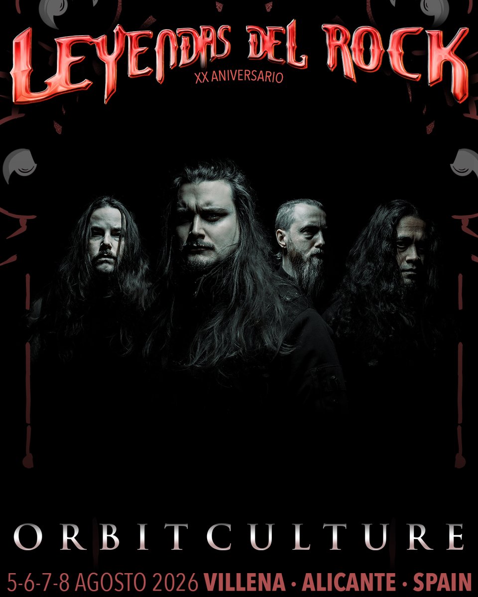 Spain! 🇪🇸

See you next year at Leyendas Del Rock 2026! 🍻

Tickets;
bit.ly/4pxQbcM

#OrbitCulture #DeathAboveLife