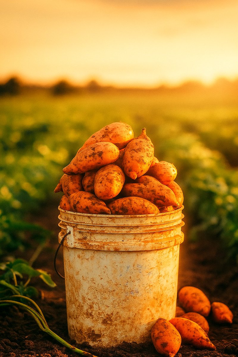 4 Premium Sweet Potatoes 🍠
(Each price is for a full 20L bucket)

Purple Flesh: ₦20,000
Orange Flesh: ₦15,000
Purple White: ₦15,000
White: ₦15,000

📍 Jos
DM to order /Call: 08139315849