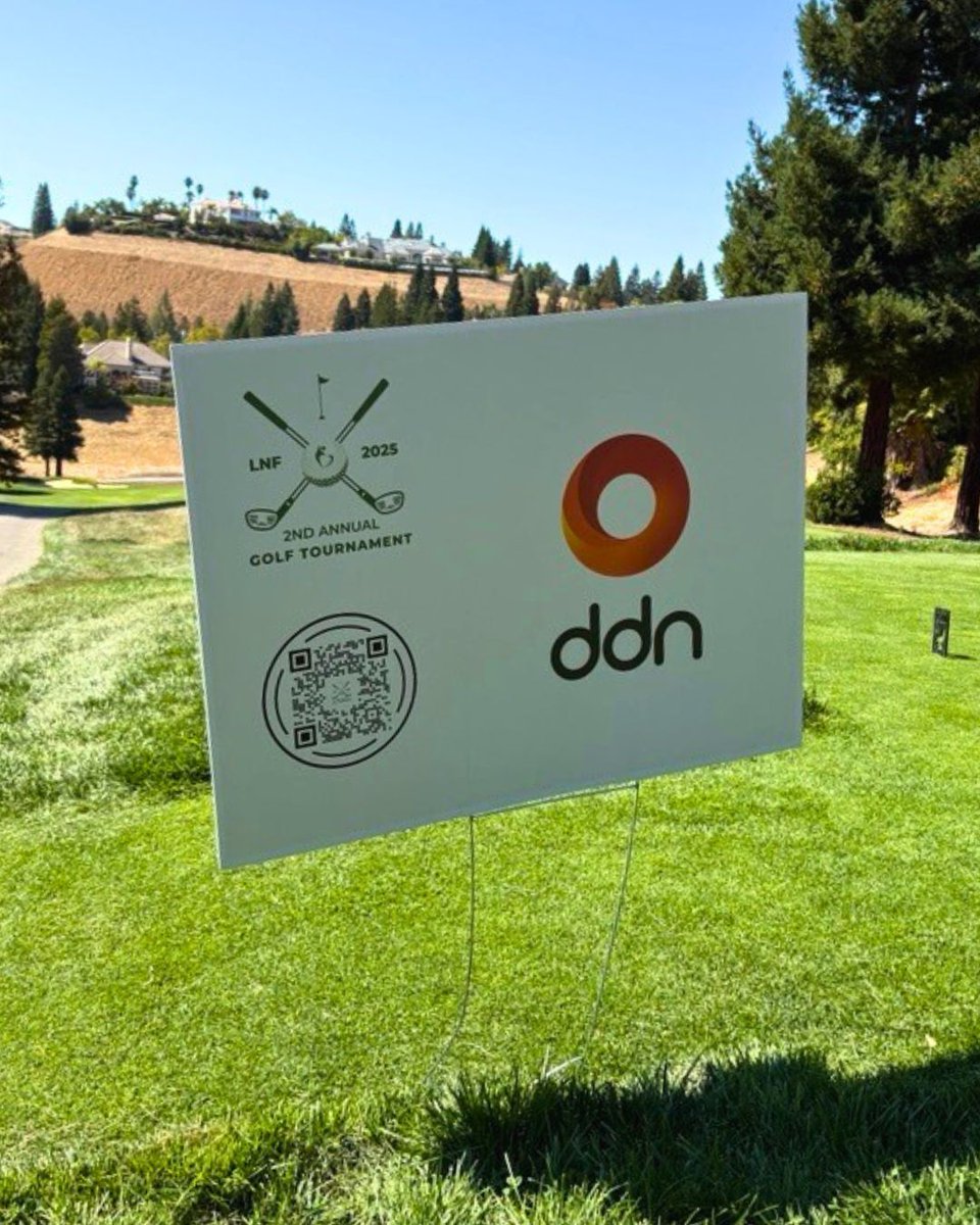 DDNintelligence's tweet photo. DDN was honored to be a sponsor for Swing Against Human Trafficking ⛳

This event rallied our Bay Area community to raise awareness and vital funds for survivor rescue, rehabilitation, and prevention, locally and globally.

Special thanks to our on-course team—Doug Cook, John Palazza, and VirooPax Mirji—for representing DDN with purpose.