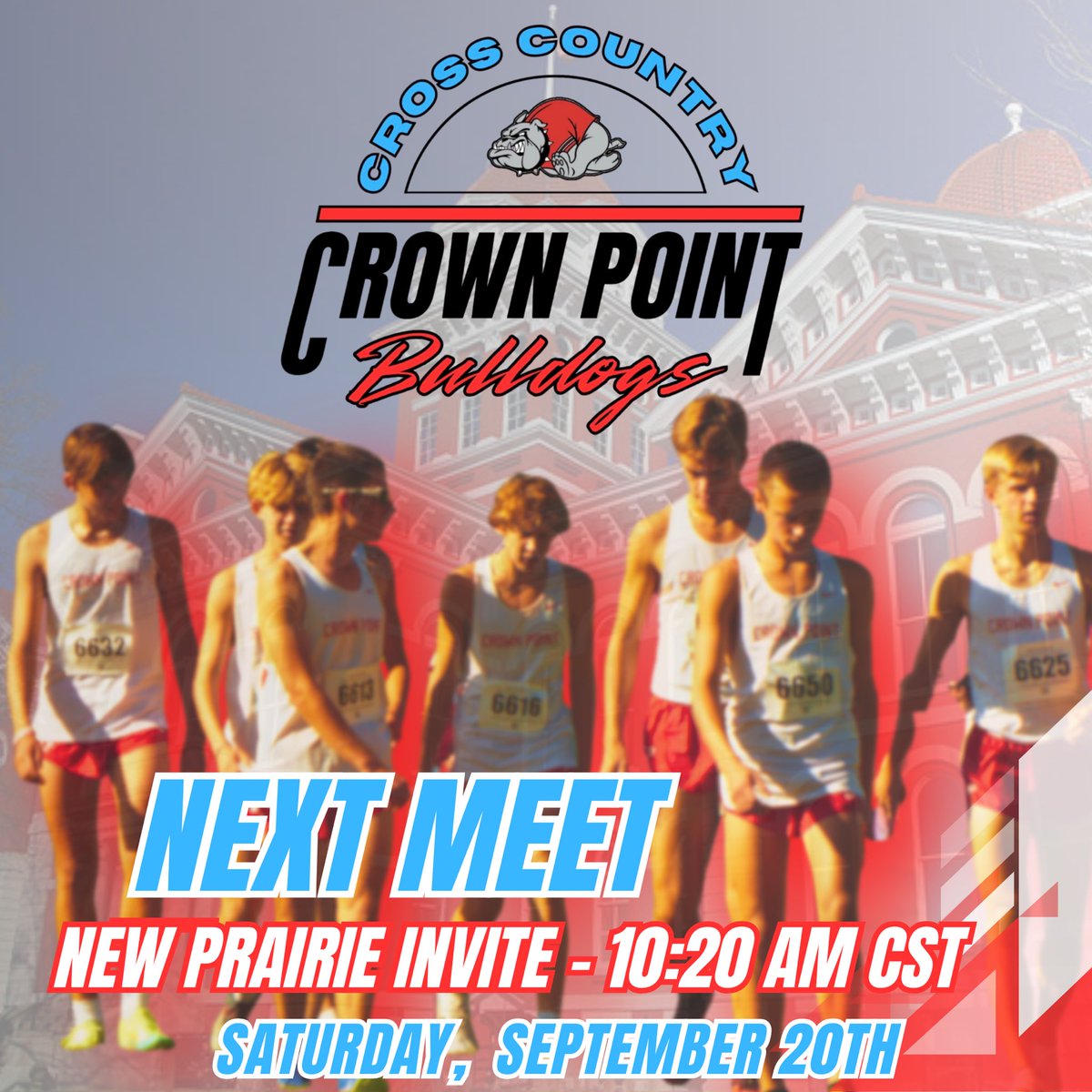 Crown Point Cross Country (@erikforehand) on Twitter photo Next Up… Next Up…