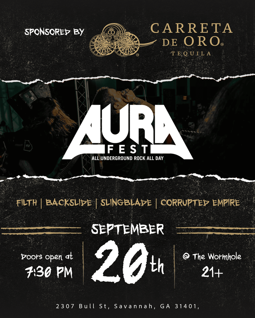 drink_carreta's tweet photo. Sip bold. Rock harder.

Carreta de Oro is the proud sponsor of AURA Fest — and your go-to for smooth tequila all night long.

Get your tickets here > https://t.co/cOuImDgN19

#CarretaDeOro #AuraFest #SavannahGA https://t.co/KWStmzigmh