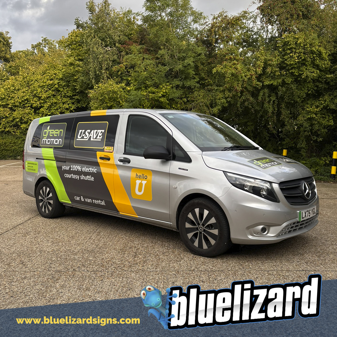 Striking colours meet eye-catching design on this Vito for Green Motion.

Signs, wraps, graphics &amp; more by Blue Lizard Signs

#crawleywrap #digitalwrap #commercialwrap #vanwrap #vehiclewrap #vansignwriting #vangraphics #gatwickwrap #signwriting