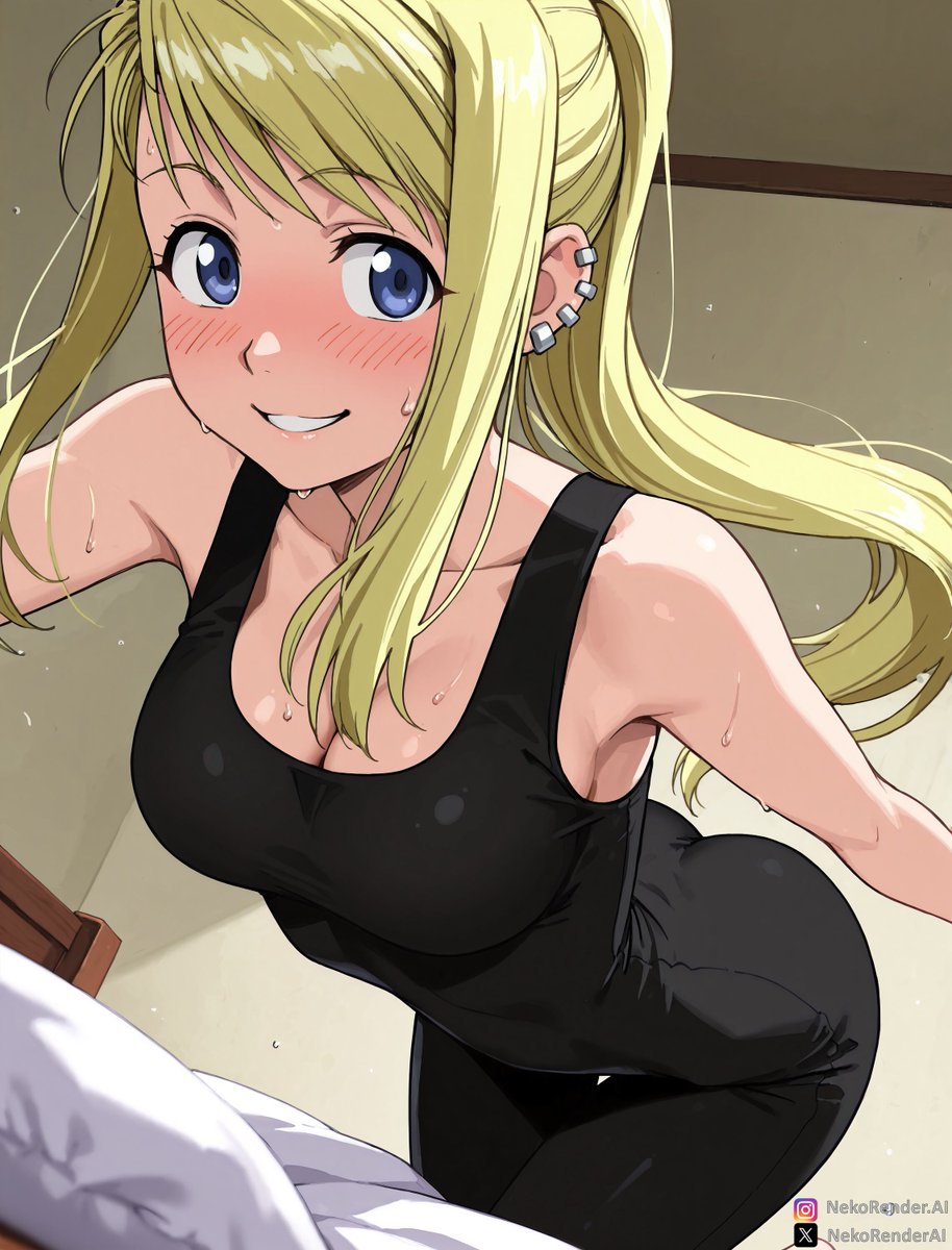 NekoRenderAI's tweet photo. Her tears aren’t weakness. They’re fuel.
💙 Like if you’d honor them.

#WinryRockbell #FullmetalAlchemist #AnimeWaifu #AIart #DramaMuse
all characters are +18 and represented as such.
strength scripted in nekospirit.exe ✨ https://t.co/7gEg0e8ff8