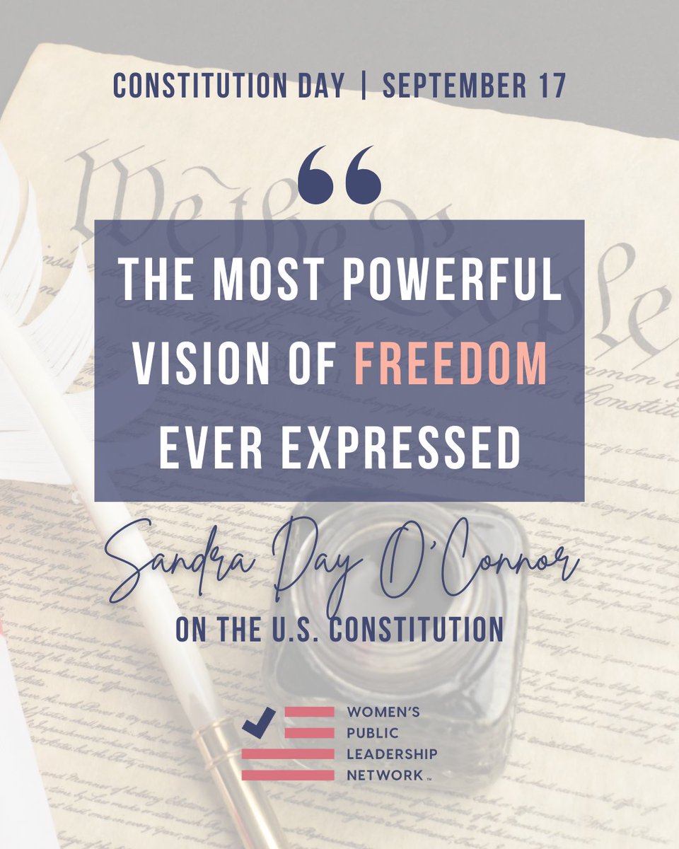 WPLNetwork's tweet image. Happy Constitution Day! Today the U.S. celebrates the anniversary of the adoption of the Constitution in 1787.

George Washington once said: "The Constitution is the guide which I never will abandon."🔥

#ConstitutionDay #USConstitution