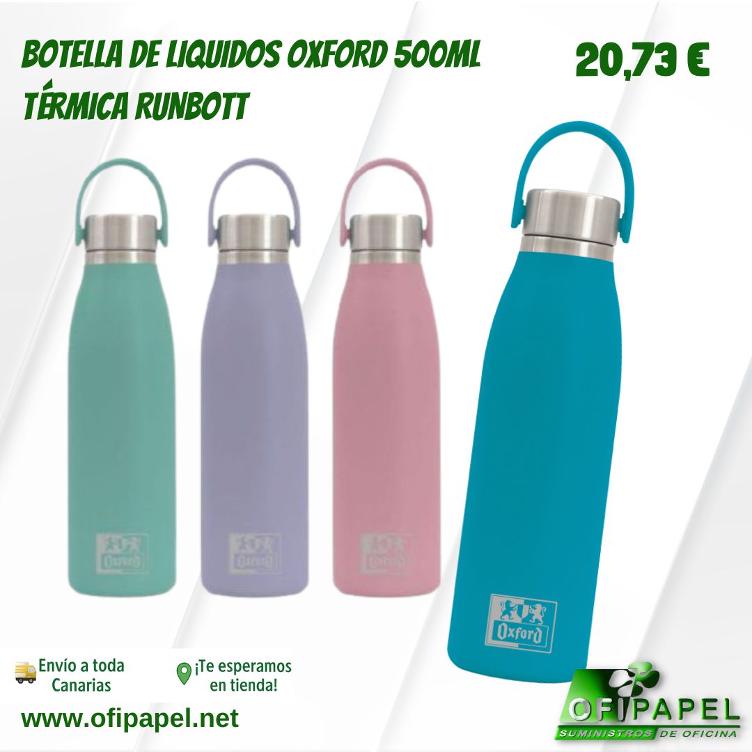 𝐁𝐨𝐭𝐞𝐥𝐥𝐚 𝐓é𝐫𝐦𝐢𝐜𝐚 𝐑𝐮𝐧𝐛𝐨𝐭𝐭 𝐎𝐱𝐟𝐨𝐫𝐝 𝟓𝟎𝟎𝐦𝐥: mantiene tus bebidas frías o calientes durante horas 🌡️💧

Ideal para el día a día, la oficina, el gym o tus escapadas.

 Ofipapel.net⁣
🚚 Envíos a toda Canarias⁣
⁣
#Ofipapel #LosCristianos #Arona