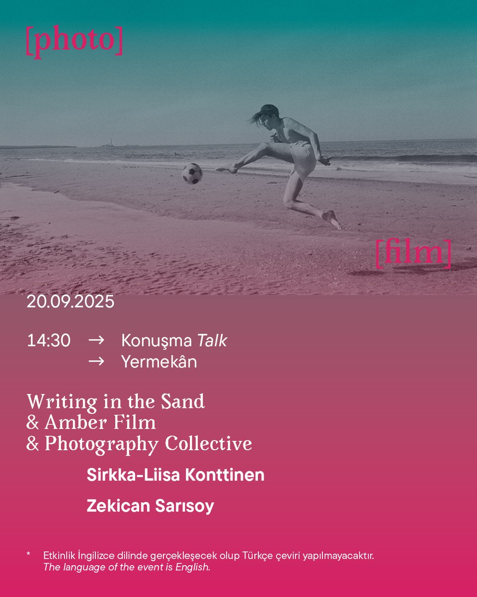 yermekan_'s tweet photo. 20.09 Saturday, 13:00 - 14:30 - 19:00 
Screenings and Talk  

• The events will be held in English and is open to everyone. • Seating at the event is unassigned and available on a first-come, first-served basis. https://t.co/EuuPsA6jZR