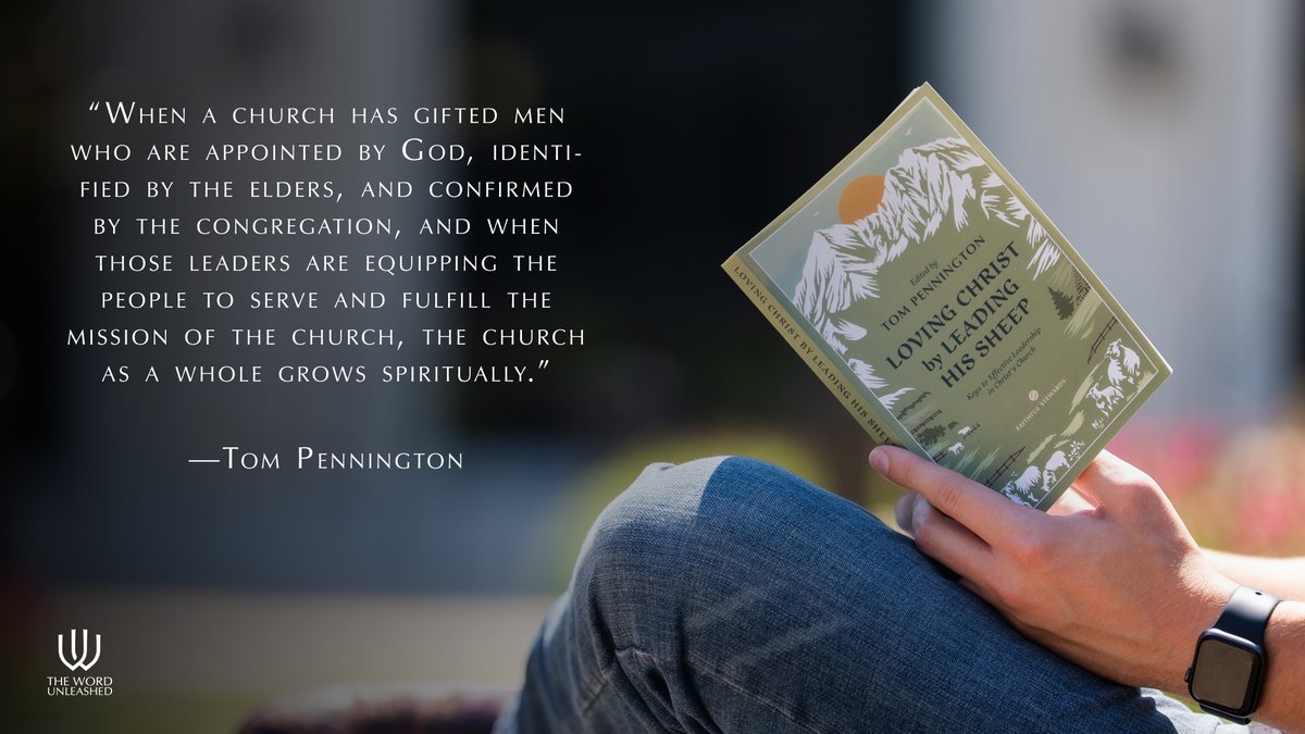 WordUnleashed's tweet image. Purchase your copy of Loving Christ by Leading His Sheep at thewordunleashed.org!

#churchleadership #faithfulstewards #eldership #thewordunleashed