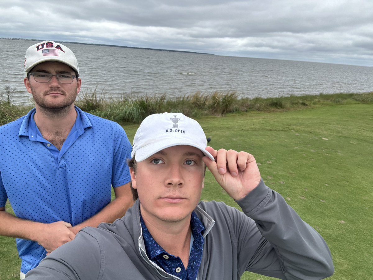 bradyham8's tweet photo. The lion had an absolute roller coaster of a round today. He was steadfast in his pursuit to break 80 and thought he came up short before realizing the course is par 71. Multiple blunders were had, including the snowman on hole 13 and missed short birdie putts. #low #sub80 https://t.co/ptCPlIoSr8