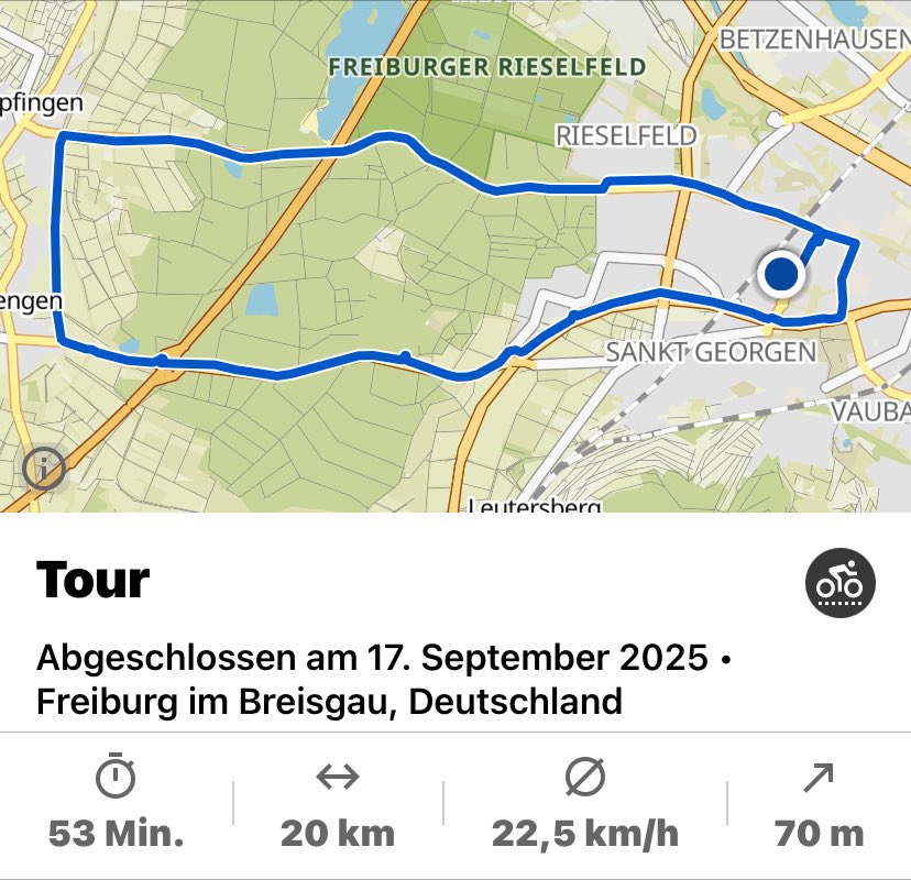 Mal wieder mit dem Rad gefahren 🚴😎👍🏼