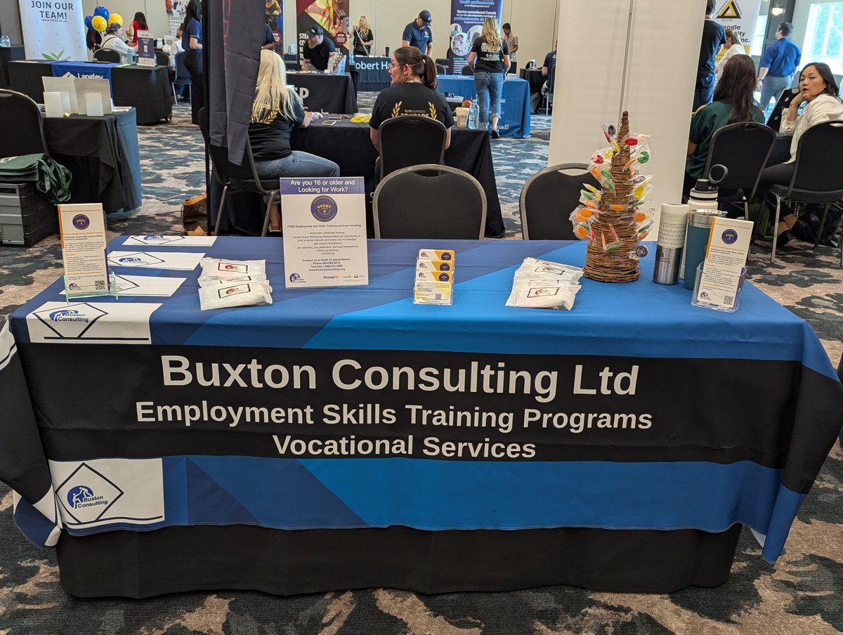 We Are At The Abbotsford Work BC Job Fair At The Clarion Hotel! Stop By And Say Hi!