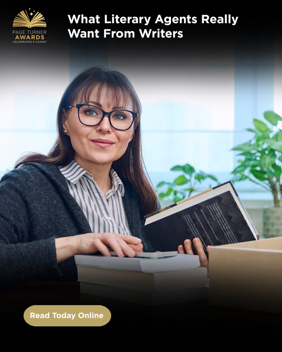 PageTurnerAward's tweet image. What Literary Agents Really Want in 2025 🤷🏻‍♂️ Publishing has shifted!  Position your manuscript for success with insider insights 👉🏻 pageturnerawards.com/find-a-literar… #LiteraryAgent #PublishingIndustry #WritingCommunity #BookTrends #AmWriting