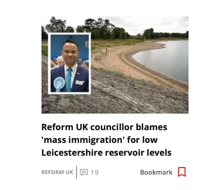 Talking of Reform, seen this? Completely bat 💩