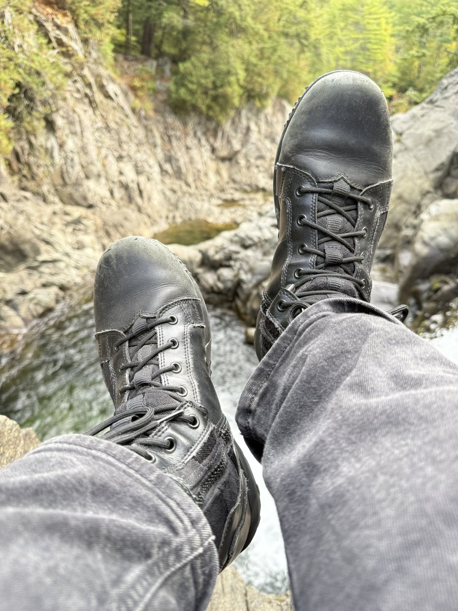 Chill day at the falls