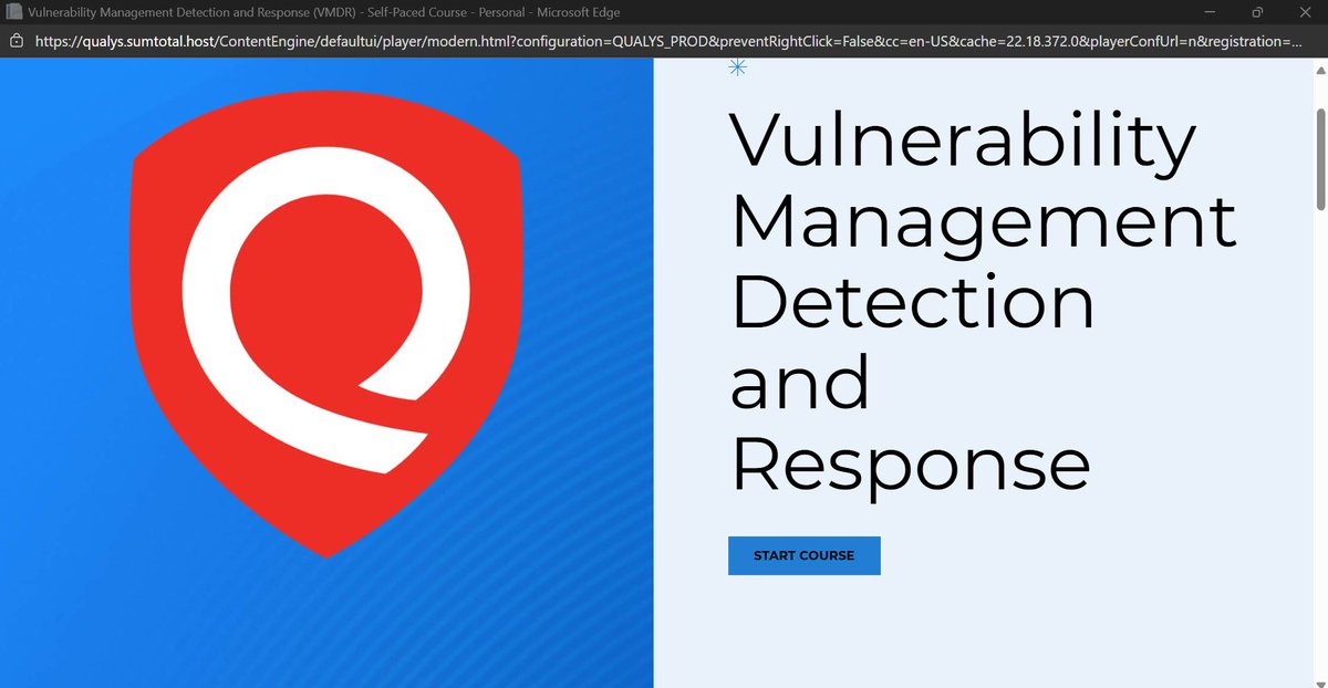 theitgirliee's tweet image. Day 87 &amp;amp; 88💃
No labs for a while guys, I&apos;ve been learning and studying. From malware information sharing platforms to ingesting threat intelligence as well as Qualys&apos; Vulnerability Management Detection &amp;amp; Response &amp;amp; some other certs (the link are below).
#100DaysOfCyberSecurity