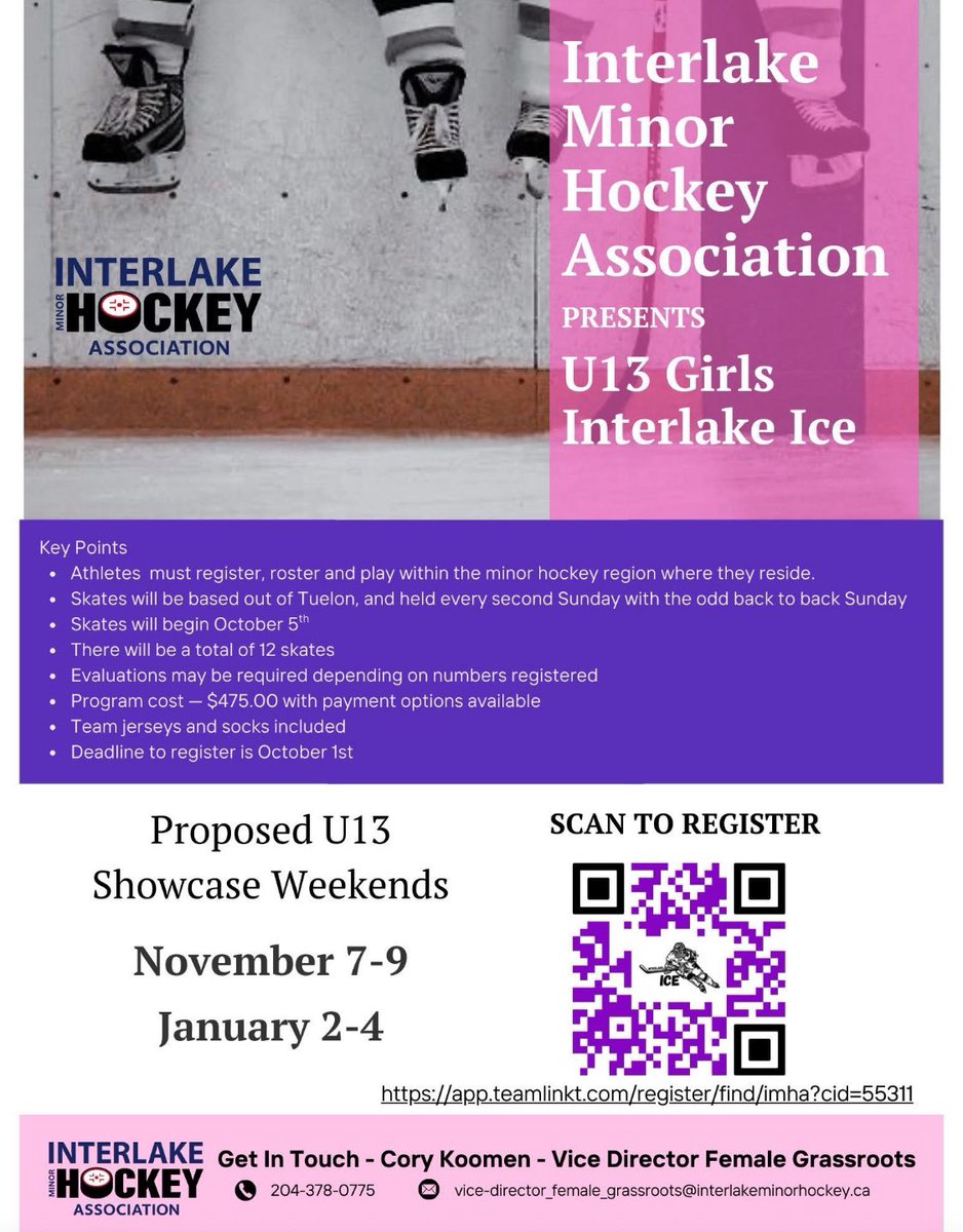 Interlake Minor Hockey Association tweet media