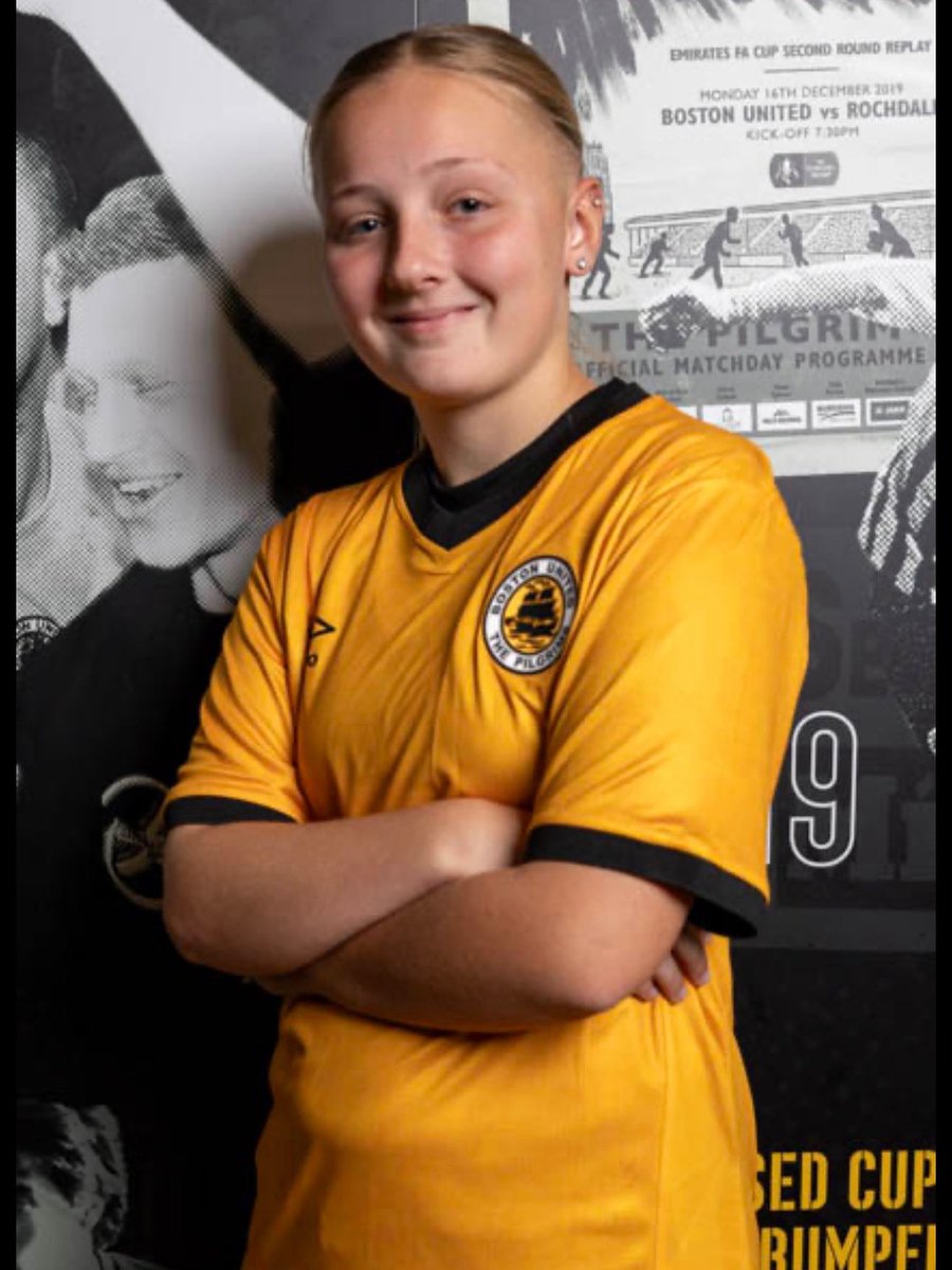BostonUnitedWFC's tweet image. 📣 PLAYER ANNOUNCEMENT 📣

We’re delighted to welcome Laecey Atkins to Boston United Ladies! 🟡⚫

A dynamic midfielder, Laecey is our youngest member of the squad with a bright future a head and is ready to make her mark in amber and black.

#BULFC