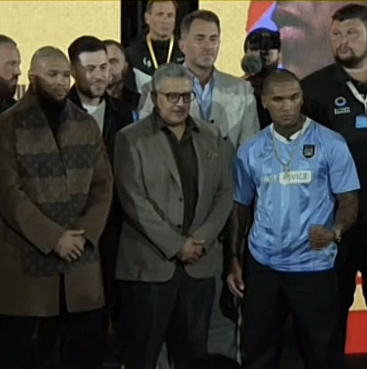 Respect Conor Benn wearing a City top for Our Ricky, #RickyHatton <a href="/ConorNigel/">Conor Nigel Benn</a> #DAZN🩵