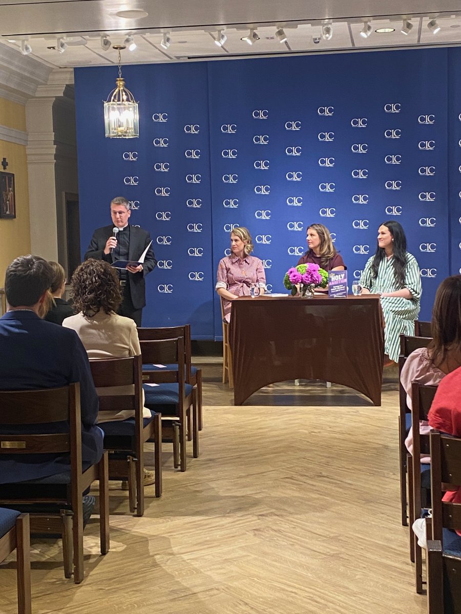 Last week, Elise Crawford Gallagher, founder of Catholic Women in Business and co-author of "Holy Ambition", led an inspiring conversation with Regina Bethencourt and Elizabeth Marcolini.  

Watch the full event here: loom.ly/8Krf0eY