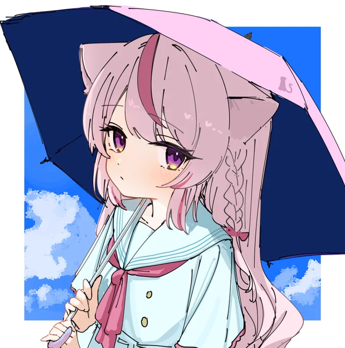 まだ暑い #白凪観察日記