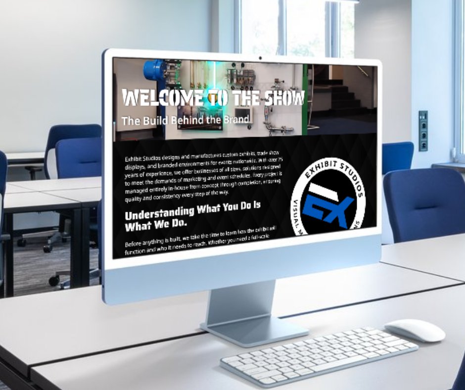 ExhibitStudios1's tweet image. Our new website is officially live! Designed with our clients in mind, it features a new look, streamlined navigation, and a fresh way to explore our portfolio.

Take a look around and see what’s new: exhibitstudios.com

#ExhibitStudios #NewWebsite #ExceptionalSolutions