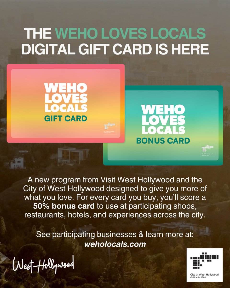 City of West Hollywood tweet media