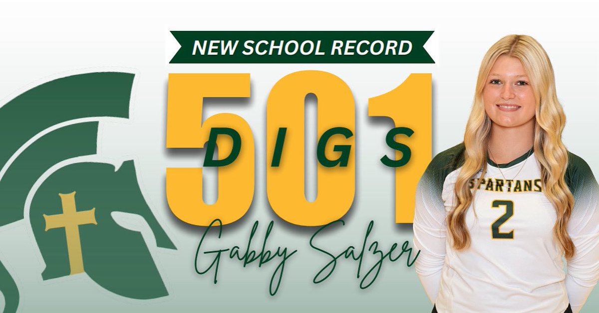 ML Spartan Athletics (@ml_spartans) on Twitter photo Congrats to <a href="/gabbysalzer2027/">Gabby Salzer</a> on breaking the school record for career digs in only her junior year! 501 and counting!! @martinlutherhs <a href="/MetroClassic1/">Gregg Owens</a> Congrats to <a href="/gabbysalzer2027/">Gabby Salzer</a> on breaking the school record for career digs in only her junior year! 501 and counting!! @martinlutherhs <a href="/MetroClassic1/">Gregg Owens</a>