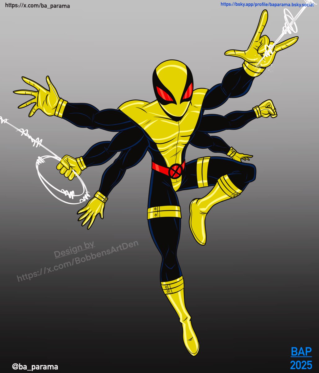 ba_parama's tweet image. Hey @BobbensArtDen ,Your redesign of man-spider was so fire that i had to make a fan art of your fan art!
#fanart #Spiderman #manspider #digitalart #Procreate