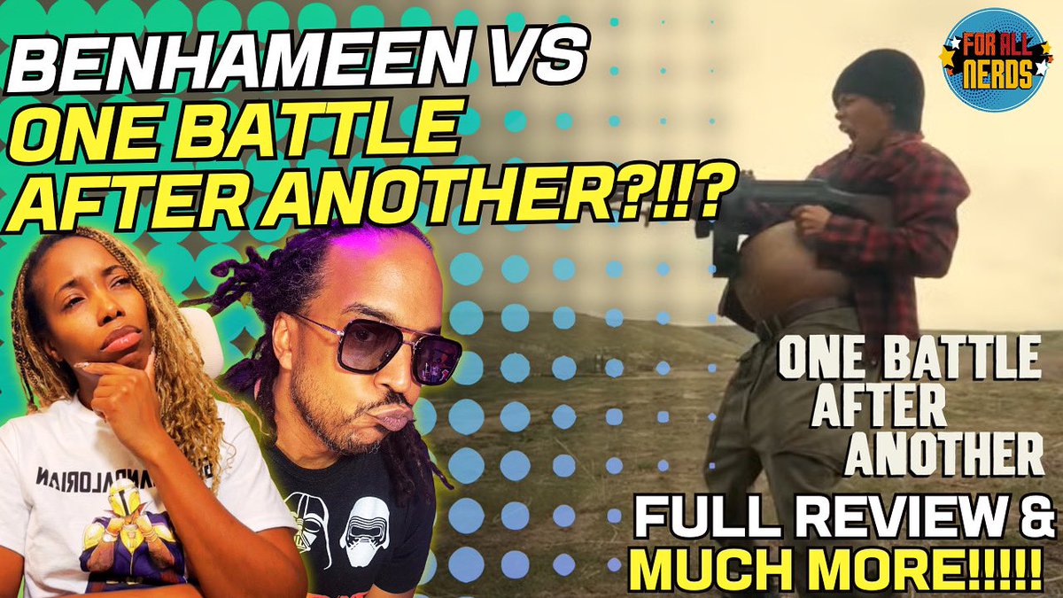 ForAllNerds's tweet image. Well folks, this is gonna be an interesting one...🙃 @djbenhameen shares his thoughts on the  new film One Battle After Another - WARNING: some spoilers!!! Plus he and @TatianaKing discuss the Emmy winners and more!!

🎧: spreaker.com/episode/dj-ben…
📺: youtu.be/SS_BZi0JvTU?si…