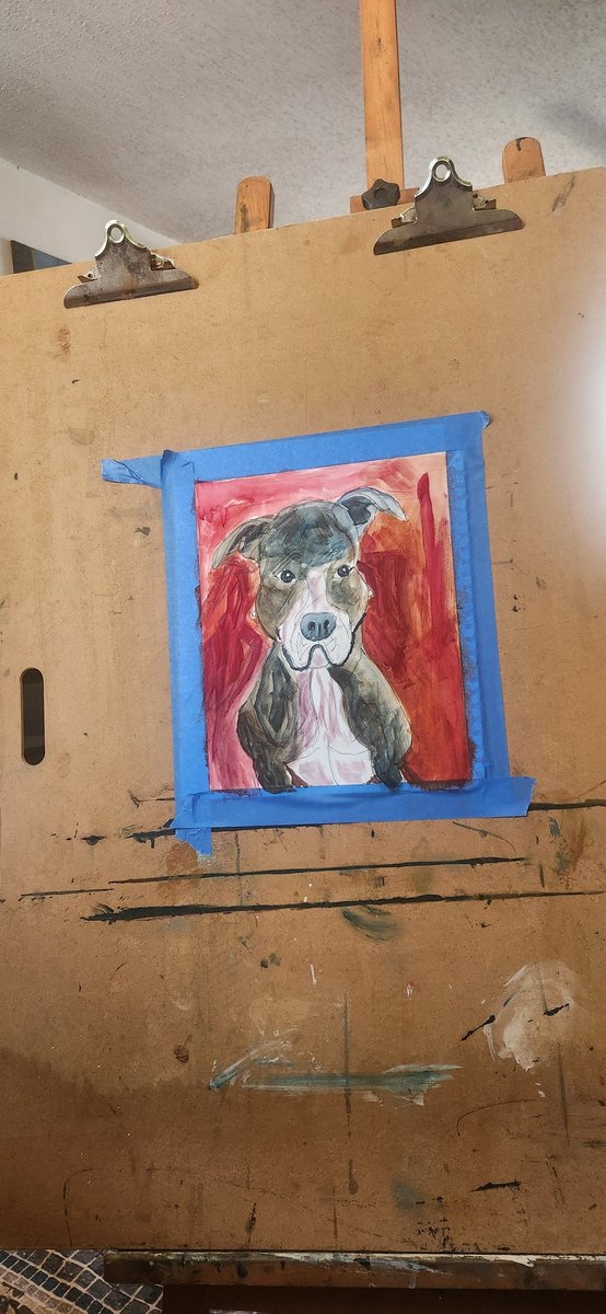 jtarratsart's tweet photo. PITT BULL Watercor and Guash #Art #Watercor #Pet
#Animales https://t.co/p1BiRTeY3B