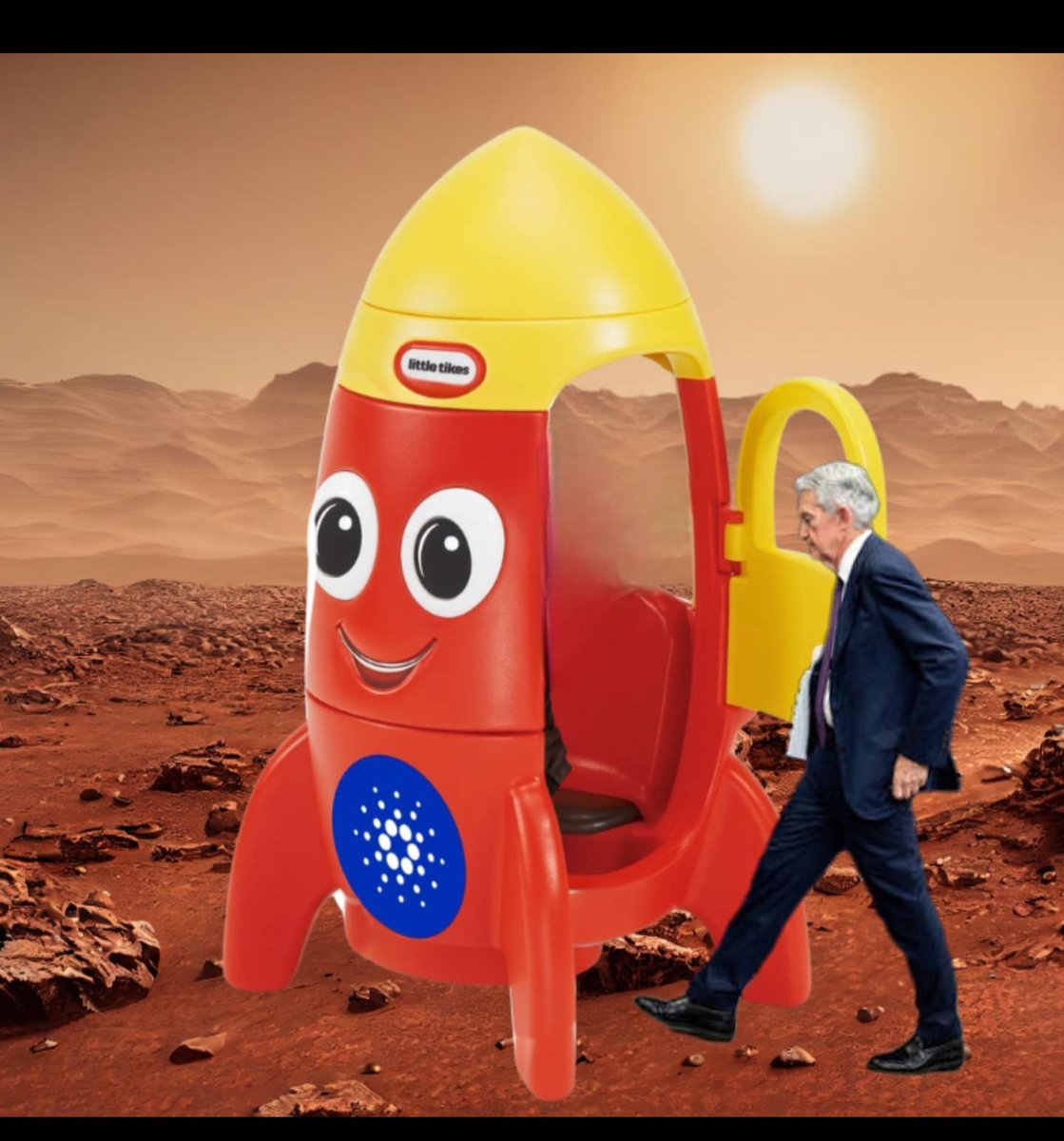 ThankYouCardano's tweet image. Bullish rate cut news! 

Powell speech in 15 minutes, location — Mars.

Thank you Cardano.