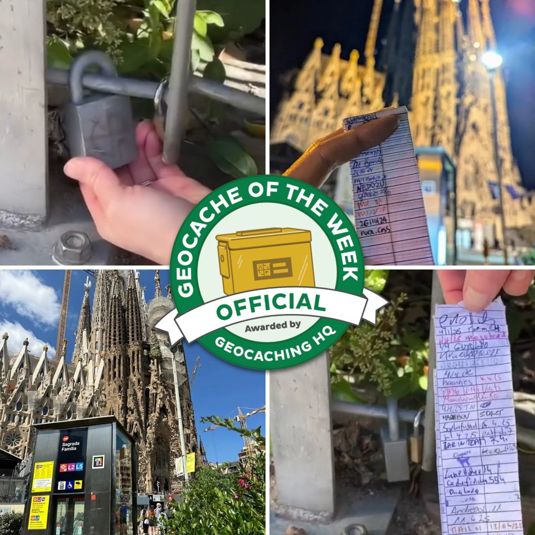💚 Geocache of the Week 💚

Some locks guard secrets, this one hides them.

🔒 tinyurl.com/4xrvw3jb 🔒

Could you find and open the #geocache (GCA83B8) before the busy crowd notices?

#geocaching