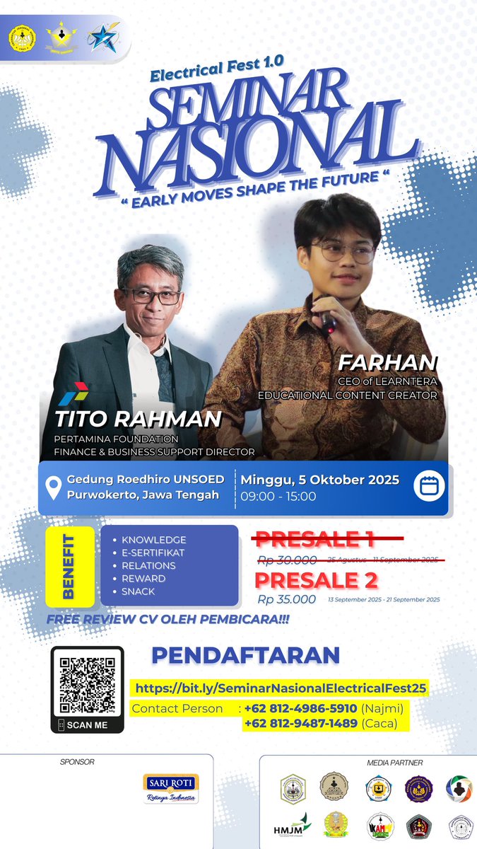 asabobotoh's tweet image. yukk siapa tau ada yg minat pengen ikut acaranya bisa dm aku yaaa!🙌🏻  #unsoed #purwokerto