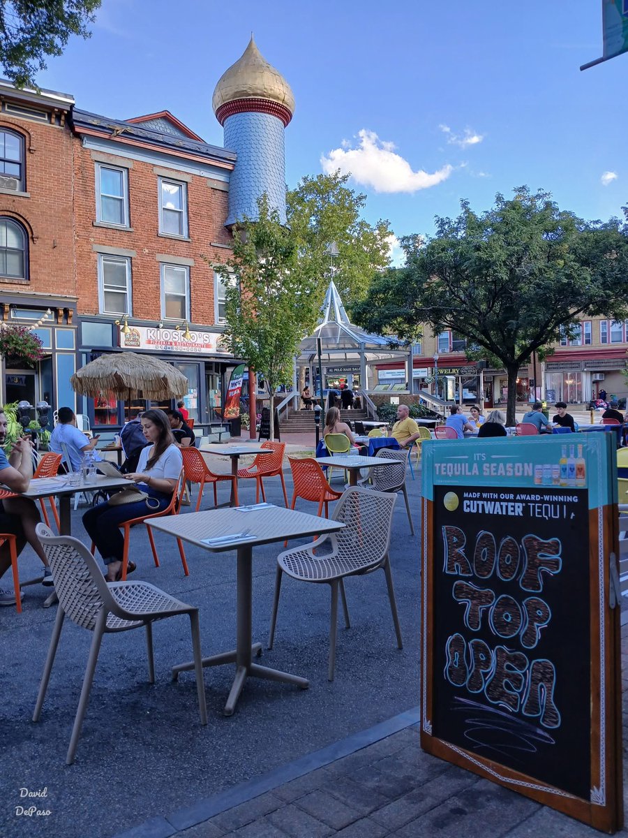 #Peekskill, this road should be closed more often. A Beautiful downtown space