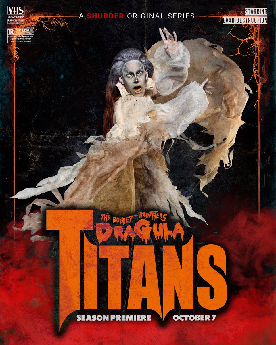 She was a crybaby clown, your werewolf girlfriend from next door, and now she’s the SUMMONED SPECTRE for her 3rd and final act! 

The Boulet Brothers’ Dragula: Titans S2 Premiere 10/7 only on Shudder and AMC+.