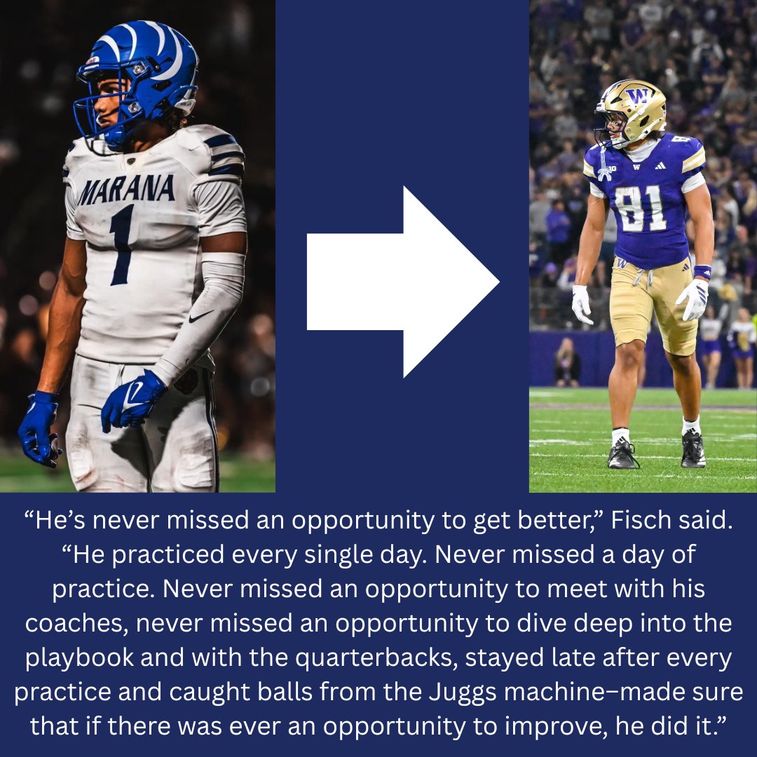 MaranaAthletics's tweet photo. Congrats to Dez for everything he has accomplished so far early in his freshman season. When you see him starting this Saturday in Washington's rivalry game with Washington State, no one should be wondering why he's out there #HardWorkWorks #FromMaranaToAnywhere #tigerpride https://t.co/ojQd76t1mx