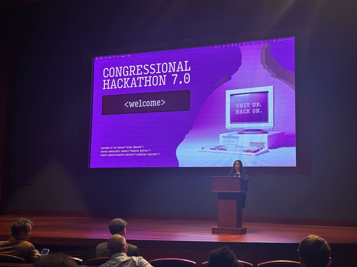 Marci Harris (@marcidale) on Twitter photo AWESOME release at the Congressional Hackathon of a *CONGRESSIONAL DATA MAP* (& they are asking for issue submissions!)
Kudos to House Digital Services & the <a href="/CAOHouse/">Office of the CAO</a> team! đź’Ş
github.com/LibraryOfCongr… AWESOME release at the Congressional Hackathon of a *CONGRESSIONAL DATA MAP* (& they are asking for issue submissions!)
Kudos to House Digital Services & the <a href="/CAOHouse/">Office of the CAO</a> team! đź’Ş
github.com/LibraryOfCongr…