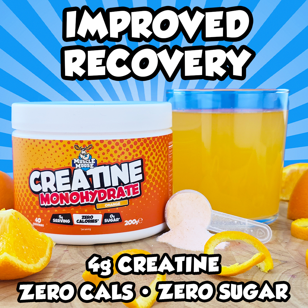 Give those workouts a boost with Muscle Moose Creatine Monohydrate!
Each serving packs 4g of creatine, so smashing those PBs just got way easier!

But that’s not all - creatine gives you:

⚡ Explosive power
💪 Bigger pumps
🔋 Endurance support
🧠 Brain boost
🏆 Faster recovery