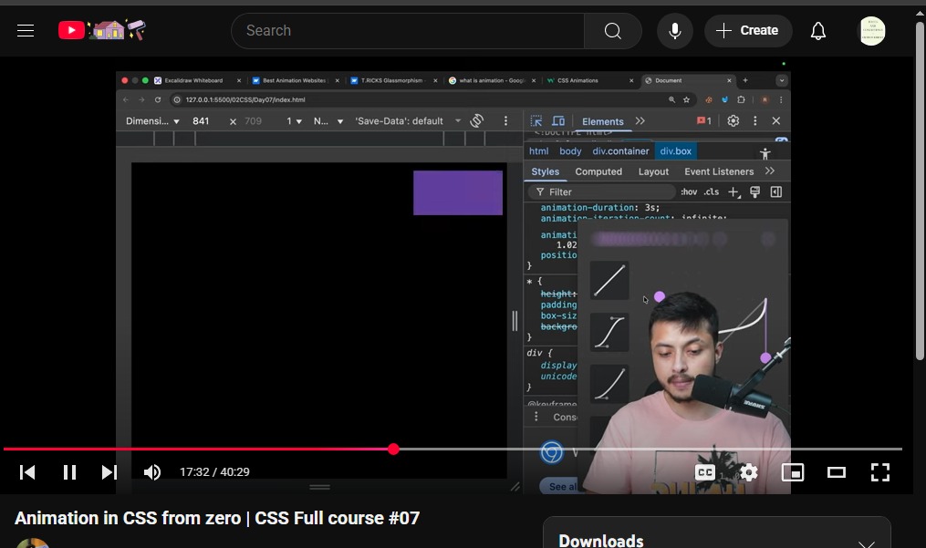 MdAnas_03's tweet photo. Day 13 🚀 Learned how to bring websites to life with CSS Animations 🎨✨
From @keyframes to looping effects &amp; progress bars — my pages are no longer static!
#CSS #WebDevelopment #CodingJourney #fronend https://t.co/cIaUyBeUJL