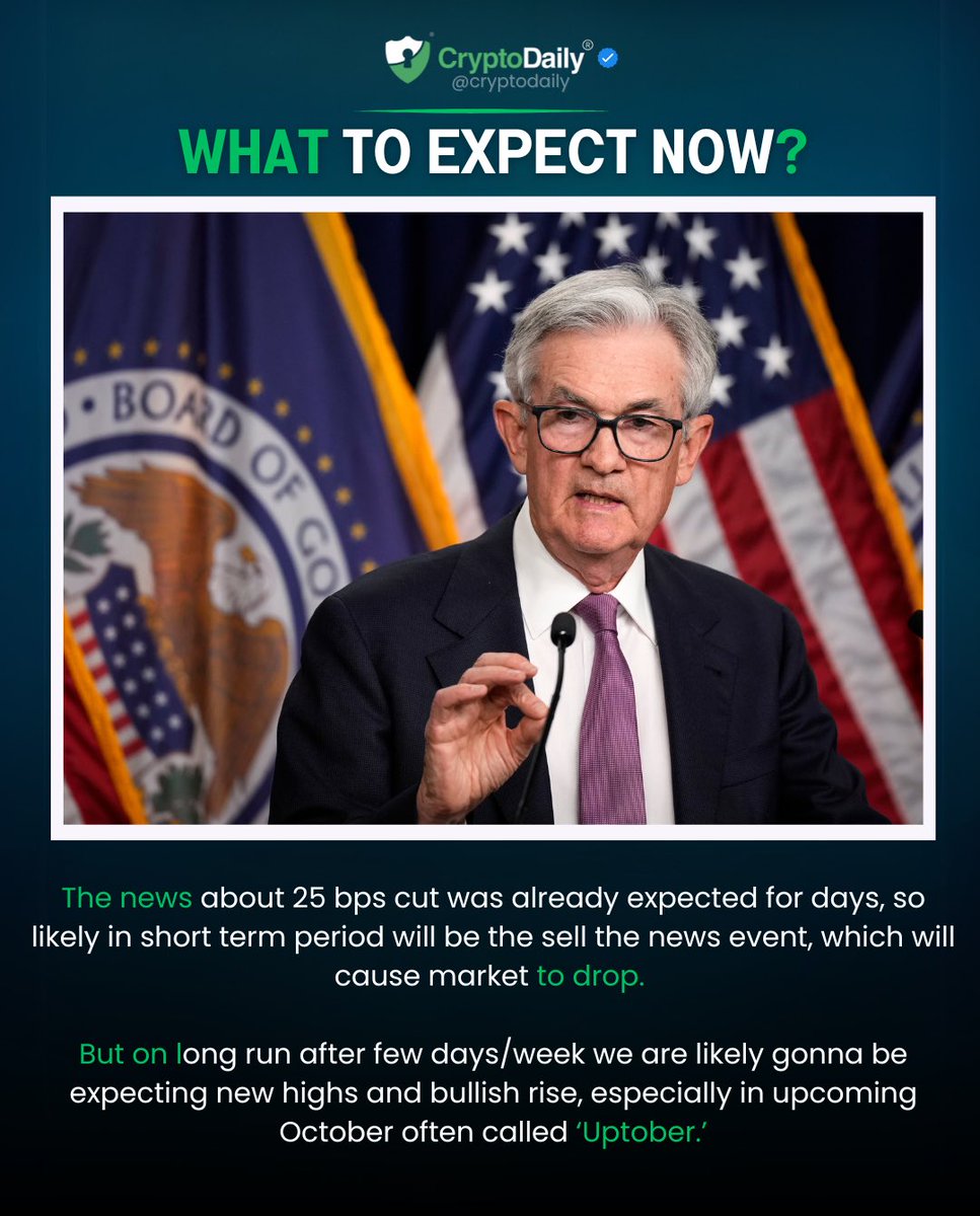 BREAKING: 🇺🇸 Federal Reserve cuts interest rates by 25bps.
