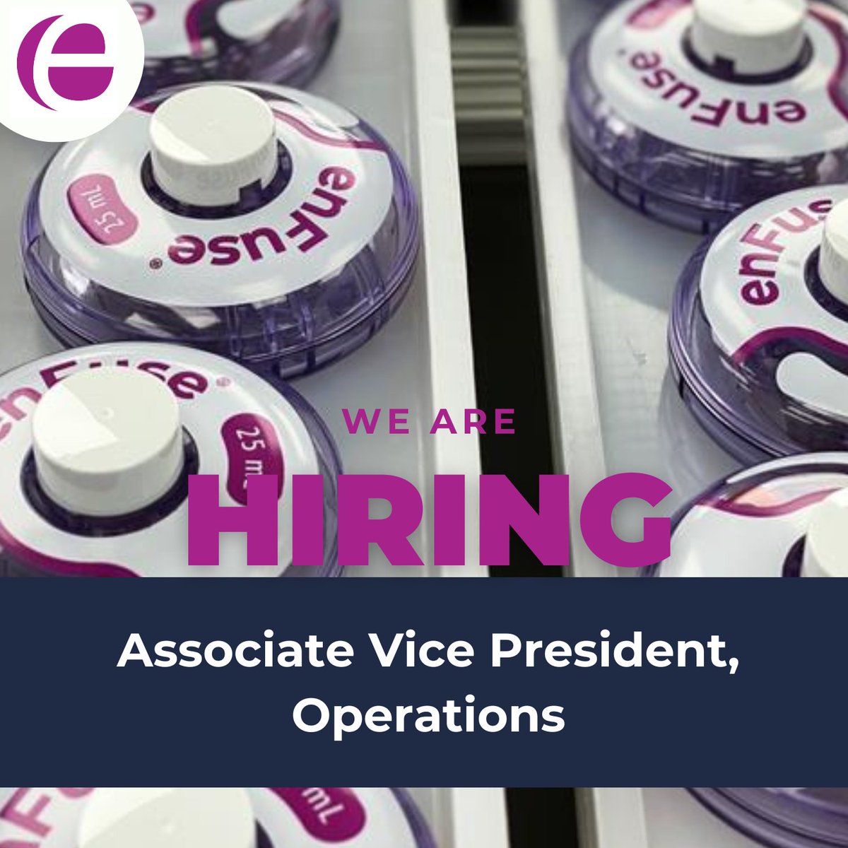 Are you ready to make an impact and create meaningful change in a growing company and in the lives of patients? Check out the opportunity here: lnkd.in/gEWjAZP2 
​
#Hiring #enFuse