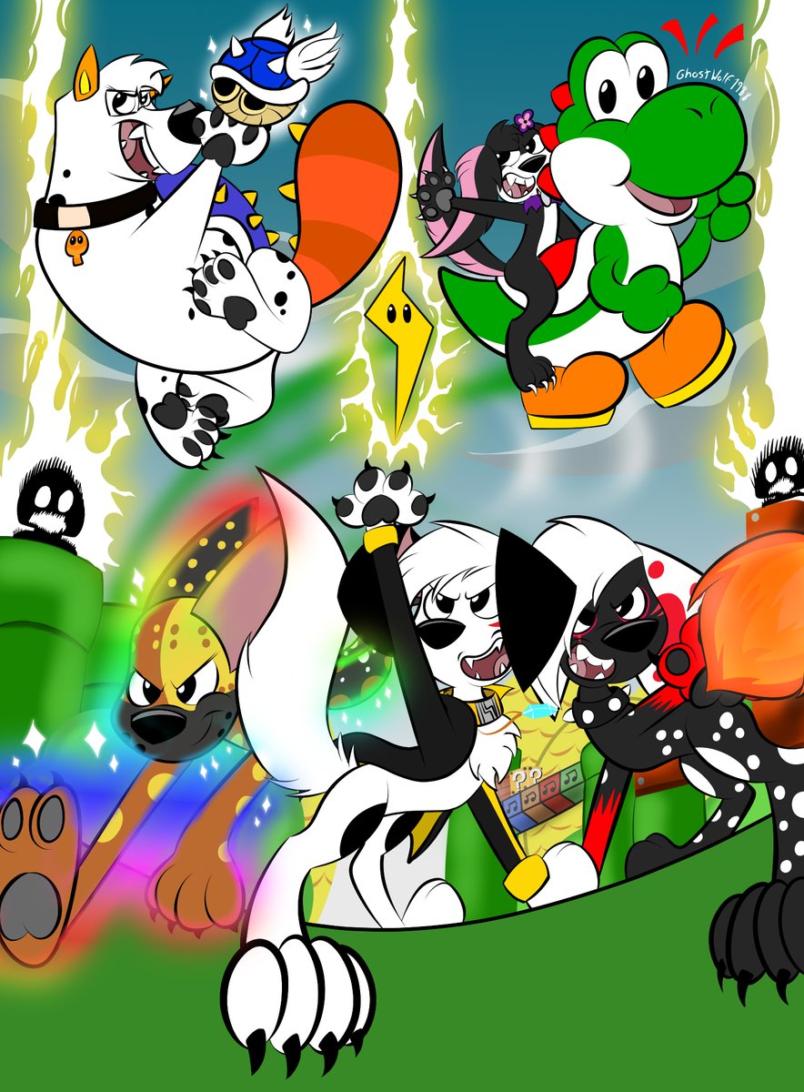 ⚡️GhostWolf⚡️ (@ghostwolf1988) on Twitter photo Commission for <a href="/CartoonsCross/">CrossFireCartoons</a> ft. <a href="/DanukiStudio/">Welcome to Danuki's Dalmatian Studio!!🐢</a> made a title as I requested. Thank you for you're support!
Super Dalmatian Bro's! HERE WE GOOOOOOOO!!!!
#101DalmatianStreet #101DSseason2 #Save101DalmatianStreet #Disney #DisneyPlus #Nintendo #SuperMarioBros Commission for <a href="/CartoonsCross/">CrossFireCartoons</a> ft. <a href="/DanukiStudio/">Welcome to Danuki's Dalmatian Studio!!🐢</a> made a title as I requested. Thank you for you're support!
Super Dalmatian Bro's! HERE WE GOOOOOOOO!!!!
#101DalmatianStreet #101DSseason2 #Save101DalmatianStreet #Disney #DisneyPlus #Nintendo #SuperMarioBros