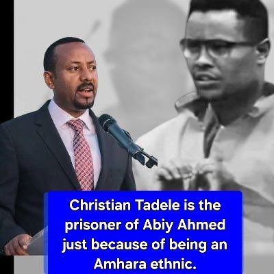 'Christian Tadele, a member of the House of Representatives who has been in prison for two  years and one months, has undergone surgery. His family reports that he is still in pain and is bleeding after being taken back to prison #UrgentMedicalCare <a href="/UN_HRC/">UN Human Rights Council</a> <a href="/USEmbassyAddis/">U.S. Embassy Addis</a> <a href="/hrw/">Human Rights Watch</a>
