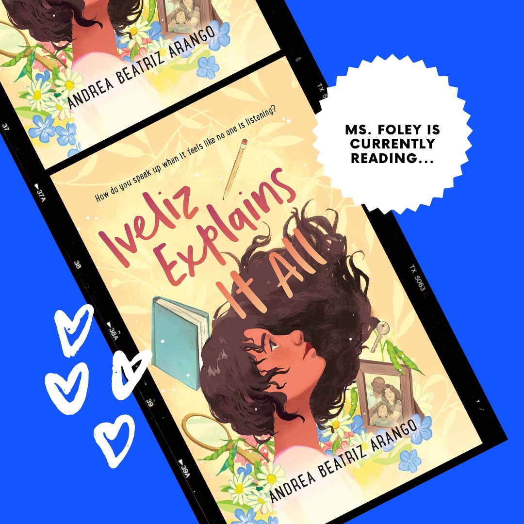 School Year Read # 1 #msfoleyiscurrentlyreading #audiobooklove #bookstagram #librarylife #read #weneeddiversebooks #andreabeatrizarango