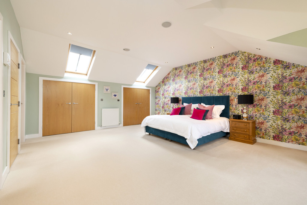 Smeaton Grove #Inveresk
- Impressive Architect Designed Detached Villa built c.2012 extending to over 3,330 sq ft / 309 sq m 
- Set over three floors with Five Double Bedrooms, Two En Suite Shower Rooms, Two Bathrooms and a Cloakroom 
- Generous Open-Plan Kitchen/Family Room with