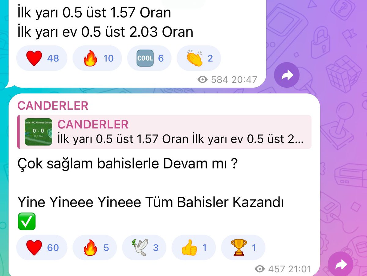 Herkese On Binler - Yüz Binler kazandırdım.

13 bahis tercihi 13 kazanç ✅🤩 

Üst üste onlarca vurgun yaptırdım sizlere.

RT YAP TÜM BUTONLARA BASSSSS
( çok yüksek destek bekliyorum )