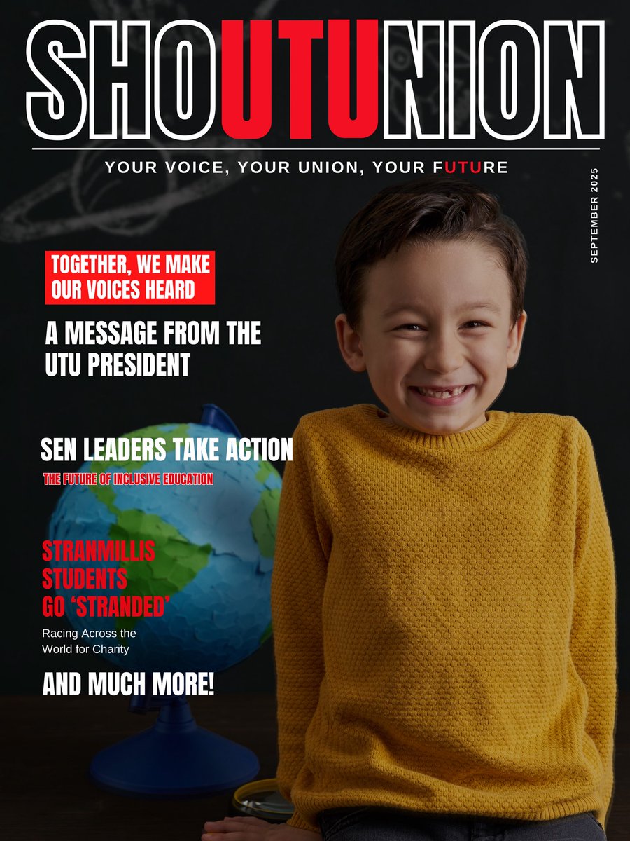 We’re excited to bring you the very first edition of our brand-new digital publication– SHOUT UNION.

This is more than just a newsletter: it’s a space for sharing voices, ideas, and stories from across our union and school community.

👉 Read by clicking link in bio.