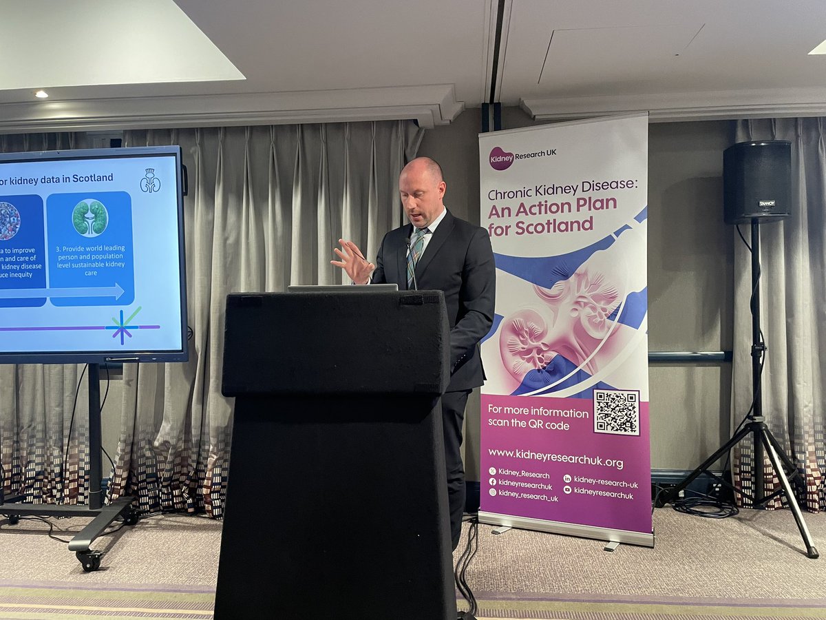 We were delighted to welcome keynote speaker Cabinet Secretary for Health and Social Care <a href="/neilcgray/">Neil Gray MSP</a> to <a href="/Kidney_Research/">Kidney Research UK</a> UK’s summit in Edinburgh this evening