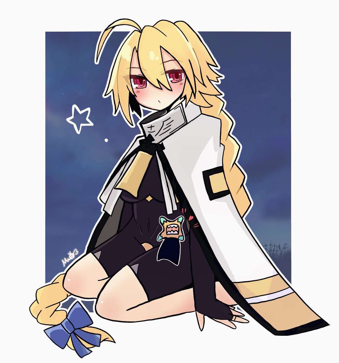 夜のお絵描き
ラムダちゃん。